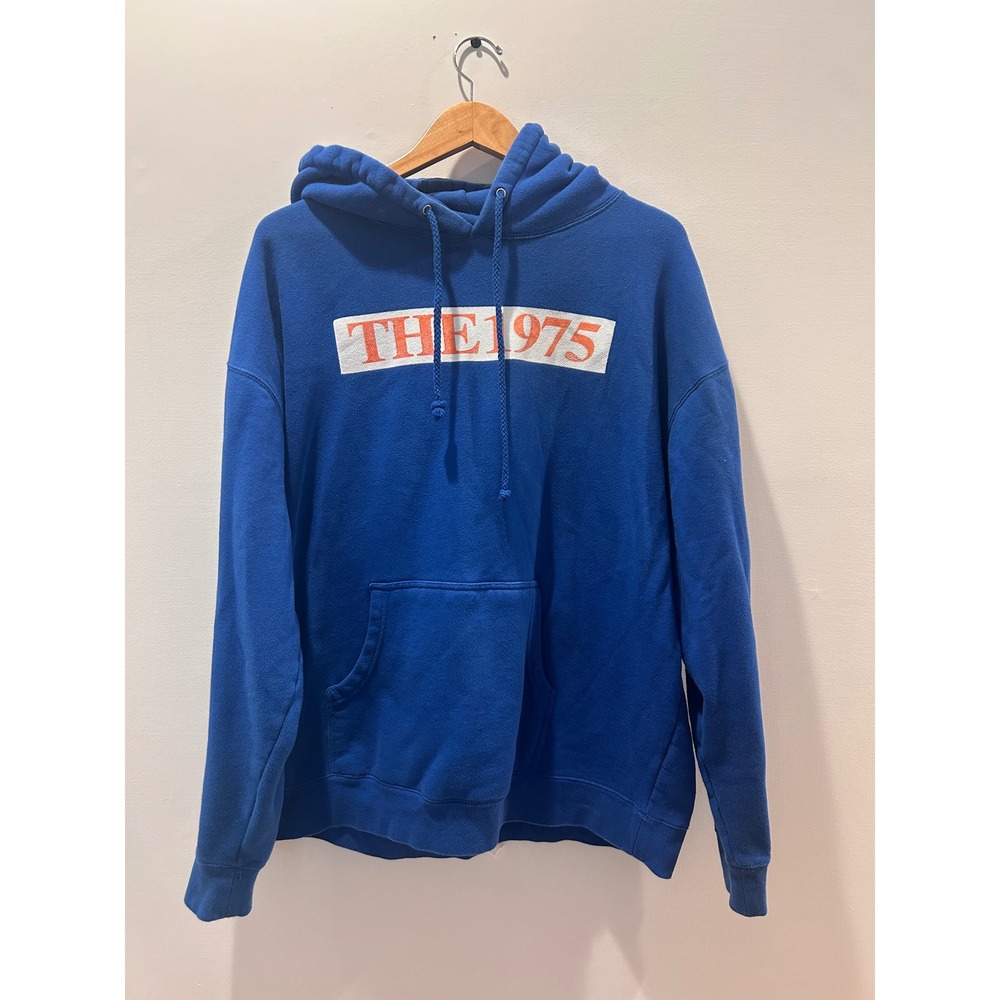 The 1975 Hoodie Men XL Blue North America Tour Independent Trading Co